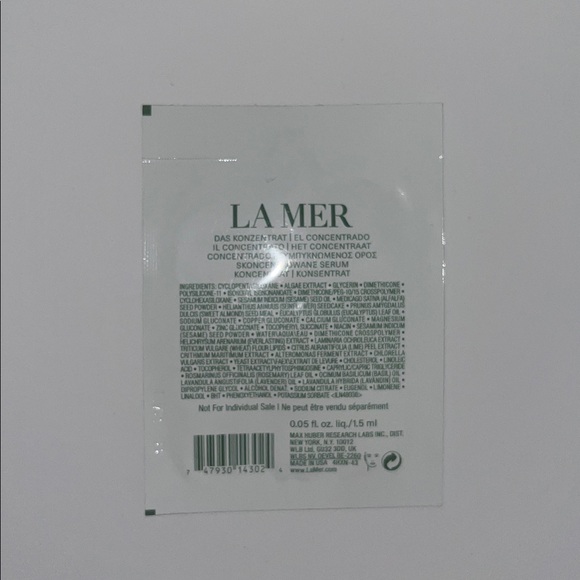 La Mer Bundle:ConcentrateSerum/RevitalizingHydratingSerum/MoisturizingFreshCream - Picture 8 of 10